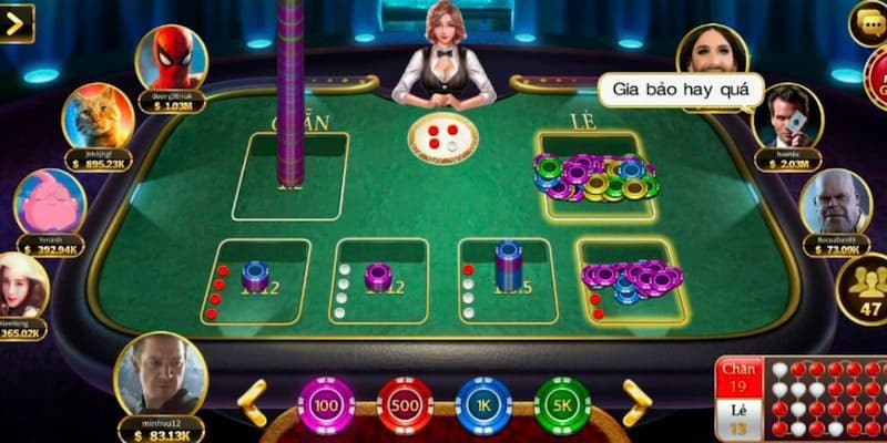 Payout rate in KU 68 dice